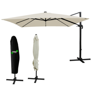 Chomik Zahradní slunečník ROMA s LED osvětlením | obraz