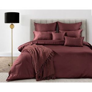 ArtFir Povlečení na jednolůžko ELEGANT | bordó 140 x 200 cm obraz