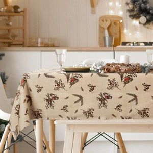 ArtFir Vánoční ubrus MELODY | béžová 140 x 220 cm obraz
