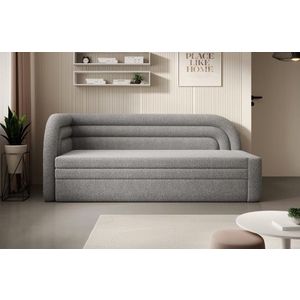 Artelta Rozkládací pohovka FABILLO | levá Barva: Royal 04 / světle šedá obraz