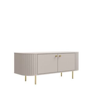 ArtLemp TV stolek VAOLIA 2F | pískově béžová obraz