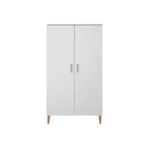 Elvisia Šatní skříň KUBI | bílá obraz