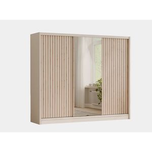 ArtStol Šatní skříň LONDON 250 LUX | se zrcadlem obraz