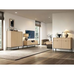 ArtPS Obývací stěna MONA | dub vicenza obraz