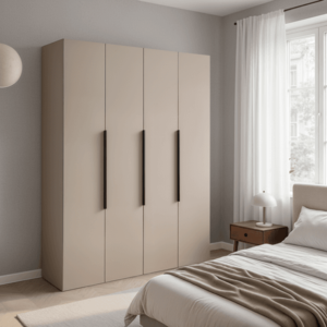 Elvisia Šatní skříň NICEA 160 | béžová obraz