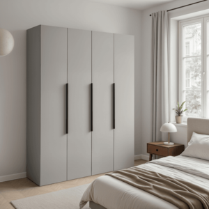 Elvisia Šatní skříň NICEA 160 | šedá obraz