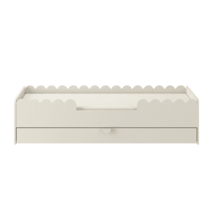 ArtBel Dětská jednolůžková postel BOOK NOOK se šuplíkem | béžová 80 x 160 cm obraz