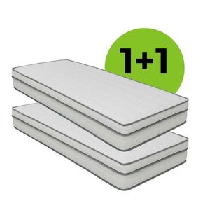 Elvisia Taštičková matrace COMFORT ZONE Silver 1+1 | 90 x 200 cm obraz