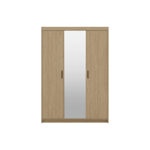 ArtLemp Šatní skříň ELLEN 3D se zrcadlem | dub olejovaný obraz