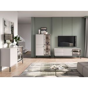 ArtMLM Obývací stěna ABEREN | cashmere obraz