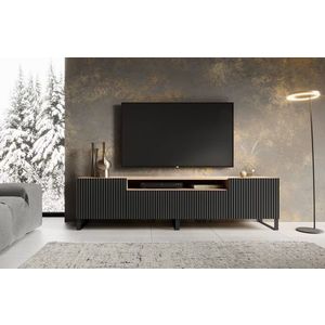 ArtAdrk TV stolek NOEMI | dub artisan / černá obraz