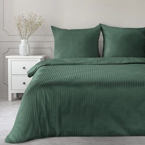 ArtFir Povlečení na dvojlůžko VERA | tmavě zelená 220 x 200 cm obraz