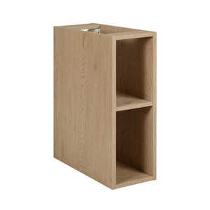 Elvisia Regál do koupelny SIMPLE | light oak obraz