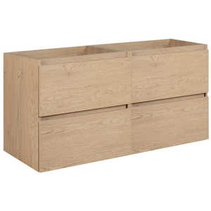 Elvisia Skříňka pod umyvadlo SIMPLE Light oak | 120 cm obraz