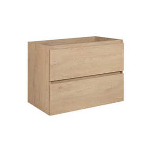 Elvisia Skříňka pod umyvadlo SIMPLE Light oak | 80 cm obraz