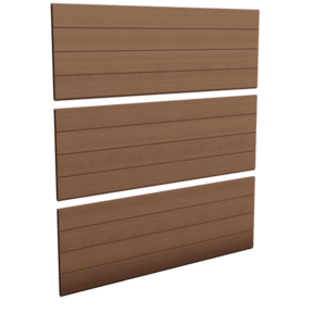 Plotový panel KETER FENCE KIT | hnědý (3x panel) obraz