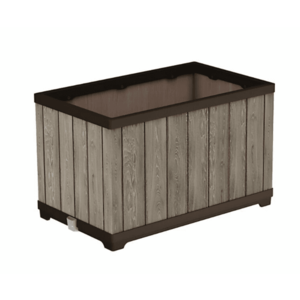 KETER Zahradní květináč DECO BLOCK PLANTER | jasan obraz