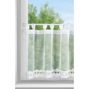 ArtFir Krátká záclona KAJA PU | bílá 150 x 70 cm obraz