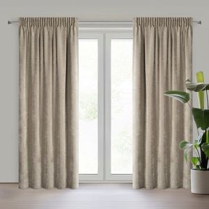 ArtFir Závěs NILO P | tmavě béžová 140 x 270 cm obraz