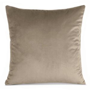 ArtFir Povlak na polštář GAJA 1 | tmavobéžová 45 x 45 cm obraz