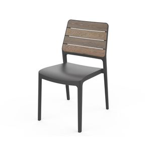 KETER Zahradní židle DEPORTO | walnut / grafit obraz