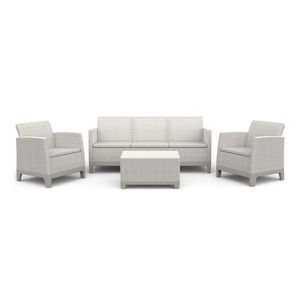 KETER Zahradní set SCANDI LINDI FORMA 3 | šedá / béžová obraz