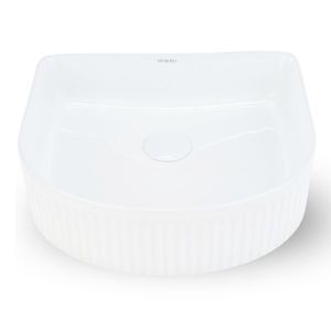 Elvisia Keramické umyvadlo OAZA ROSA TR41421 | bílý lesk obraz