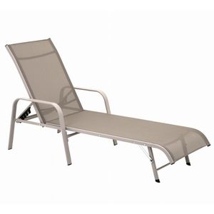 ArtJum Zahradní lehátko OM-358119 | béžová obraz