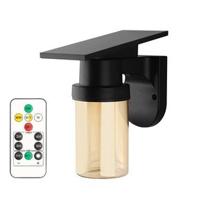 LED Solution Černé LED fasádní solární svítidlo válcové 0, 9W IP54 CCT s DO 24153 obraz