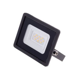 T-LED Černý LED reflektor 10W Economy Barva světla: Teplá bílá 103001 obraz