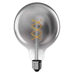 EMOS LED žárovka Filament kouřová G125 4, 5W E27 Z58311 obraz