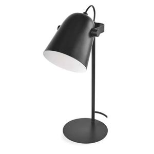 EMOS Černá stolní lampa Nina pro žárovku E27 Z7642B obraz
