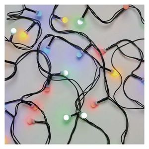 EMOS LED venkovní řetěz - kuličky 20m, multicolor, časovač D5AM23 obraz