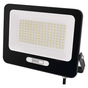 EMOS Černý LED reflektor 100W ZS2254B obraz