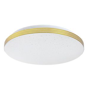 Rabalux Zlaté stropní LED svítidlo Toma 340mm 18W IP44 75057 obraz
