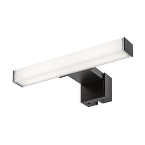 Rabalux Černé LED svítidlo nad zrcadlo 3v1 Oliro 20cm 4W 75050 obraz