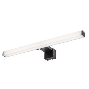 Rabalux Černé LED svítidlo nad zrcadlo 3v1 Oliro 40cm 6W 75051 obraz