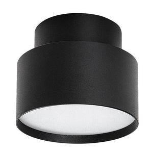 Rabalux Černé stropní LED svítidlo Ovidia 110mm 16W 71319 obraz