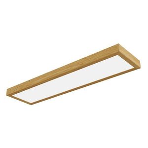 APLED LED stropní svítidlo Long Woodline Dub obdelníkové 1200x300mm 42W Barva světla: Teplá bílá 20606 obraz