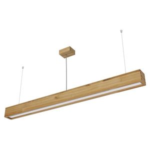 APLED Lineární závěsné LED svítidlo Look Woodline Dub 120cm 36W Barva světla: Teplá bílá 21184 obraz