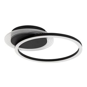 Rabalux Černé stropní LED svítidlo Kerstin 400mm 24W 71368 obraz