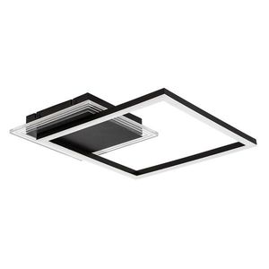 Rabalux Černé stropní LED svítidlo Ottavia 375x375mm 24W 71370 obraz