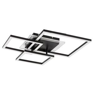 Rabalux Černé stropní LED svítidlo Ottavia 500x500mm 40W 71371 obraz