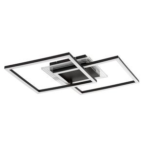 Rabalux Černé stropní LED svítidlo Ottavia 700mm 28W 71372 obraz