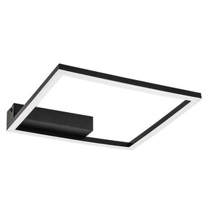 Rabalux Černé stropní LED svítidlo Heleth 330x330mm 24W 71375 obraz