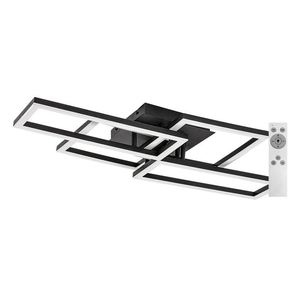 Rabalux Černé stropní LED svítidlo Drusus 700mm 40W CCT s DO 71389 obraz