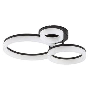 Rabalux Černé stropní LED svítidlo Amilia 510mm 24W CCT 71385 obraz