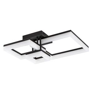 Rabalux Černé stropní LED svítidlo Amilia 470mm 22W CCT 71386 obraz