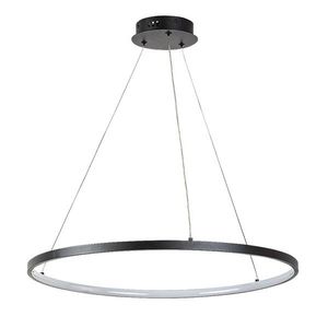 Rabalux Černé závěsné LED svítidlo Beliza 600mm 55W 72344 obraz