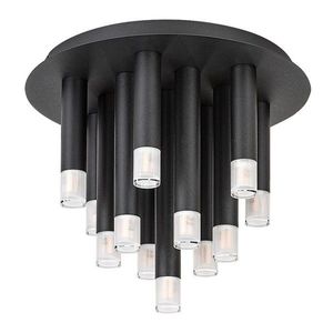 Rabalux Černé stropní svítidlo Ramira pro žárovku 13x G9 71354 obraz